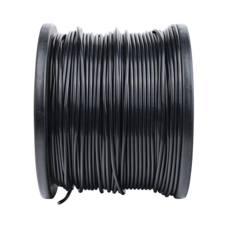 Bobina De 1000 Ft ( 305 M ) Cat5e Con Gel Para Exterior Color Negro Para Aplicaciones En Sistemas De Redes De Datos Y Cableado E