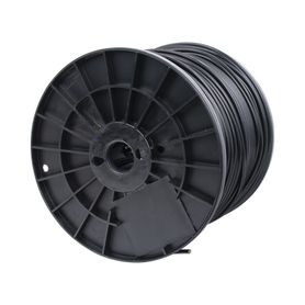 bobina de 1000 ft  305 m  cat5e con gel para exterior color negro para aplicaciones en sistemas de redes de datos y cableado es
