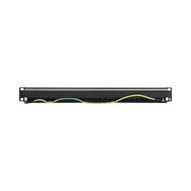 panel de parcheo de impacto 110 blindado stp de 24 puertos cat6 19in 65985