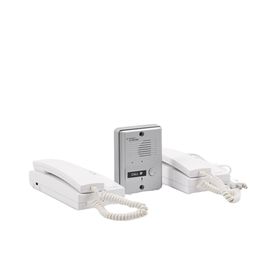 kit de audio portero con 2 auriculares y frente de calle 20454