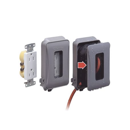 cubierta impermeable 1 unidad horizontalvertical servicio pesado expandible color gris215357