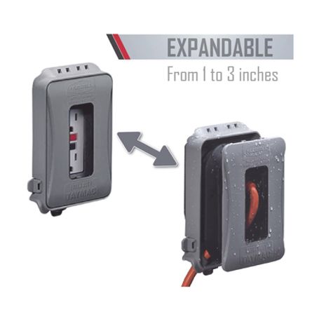 Cubierta Impermeable/ 1 Unidad/ Horizontalvertical/ Servicio Pesado/ Expandible/ Color Gris.