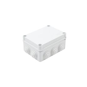 caja de derivación de pvc autoextinguible con 10 entradas tapa y tornillo de media vuelta de 14 150x110x70 mm 59 x 43 x 27 in p