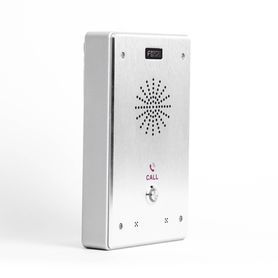 intercomunicador ip 2 lineas sip 2 relevadores con botón para llamada antivandálico ip65 e ik10 poe87592