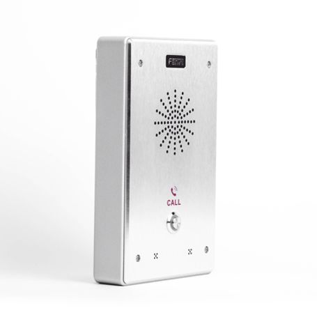 Intercomunicador Ip 2 Lineas Sip 2 Relevadores Con Botón Para Llamada Antivandálico Ip65 E Ik10 Poe