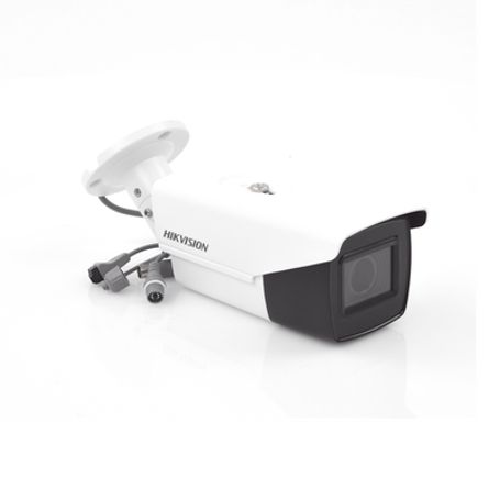 Bala Turbohd 4k (8 Megapixeles) / Lente Mot. 2.7 A 13.5 Mm / Ir Exir Inteligente 80 Mts / Exterior Ip67 / Soporta 12 Vcc  24 Vca