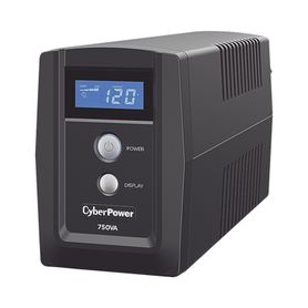 ups de 750 va300 w topologia linea interactiva entrada 120 vca nema 515p y 6 salidas nema 515r con regulador de voltaje avr8106