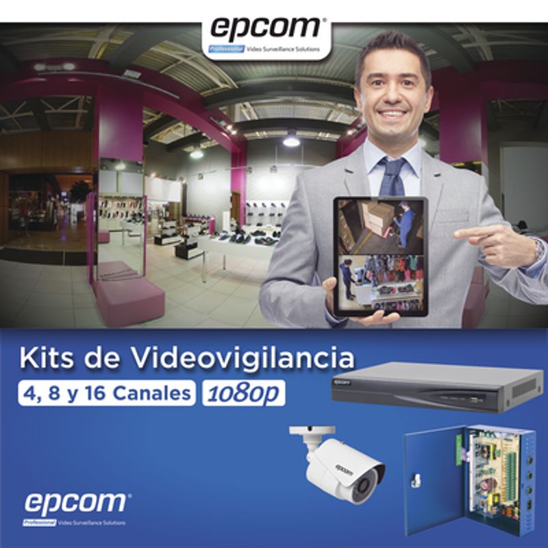 Kit Turbohd 1080p / Dvr 16 Canales / 16 Cámaras Bala (exterior 2.8 Mm) / Transceptores / Conectores / Fuente De Poder Profesiona