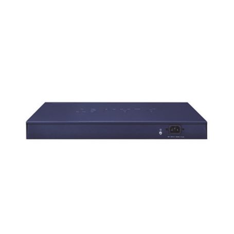 Switch No Administrable 24 Puertos Poe 10/100 802.3af/at 2 Combo Tp/sfp Gigabit Y Pantalla Lcd Para Monitoreo Y Configuración Bá