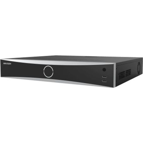 nvr 32 megapixel 8k  32 canales ip  16 puertos poe  acusense  anpr  conteo de personas  reconocimiento facial  4 bahias de disc