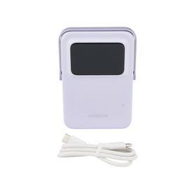 power bank inalambrico  5000mah  75w    con emojis de estado  carga rápida usbc bidireccional   pantalla tft  inteligente  13 n
