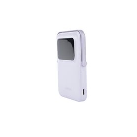 power bank inalambrico  5000mah  75w    con emojis de estado  carga rápida usbc bidireccional   pantalla tft  inteligente  13 n