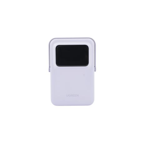 Power Bank Inalambrico  5000mah  7.5w    Con Emojis De Estado  Carga Rápida Usbc Bidireccional   Pantalla Tft  Inteligente  13 N