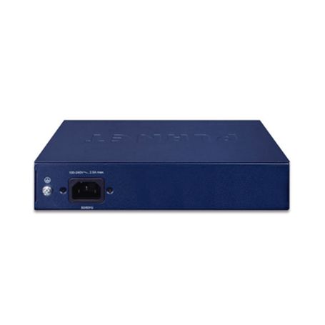 Switch De Escritorio De 8 Puertos 10/100tx 802.3at Poe / 2 Puertos 10/100tx / 120w Poe Budget / Modos Standard Vlan Y Extendido 