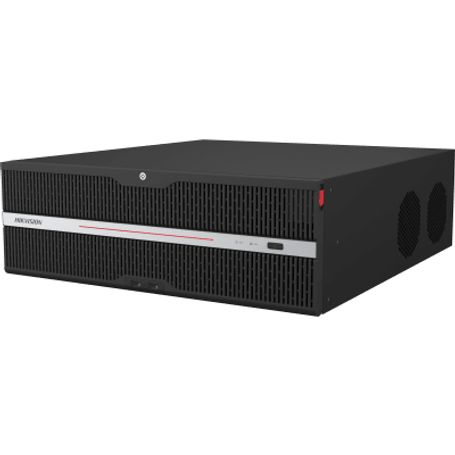 doble poder de decodificación nvr 32 megapixel 8k  128 canales ip  acusense  anpr  conteo de personas  16 bahias de disco duro 
