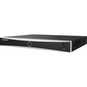 acuseek nvr 32 megapixel 8k  32 canales ip  16 puertos poe  acusense  reconocimiento facial  pos  2 bahias de disco duro  hdmi 