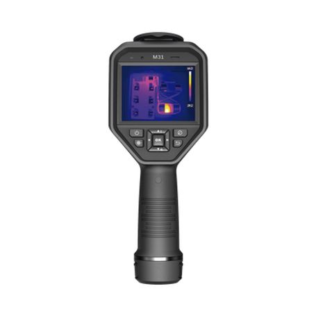 M31  Cámara Termográfica Portátil Dual / Lente Térmico 9.7 Mm (384 X 288) / Lente Óptico (8 Megapixel) / Wifi / Ip54 / Ranura Mi