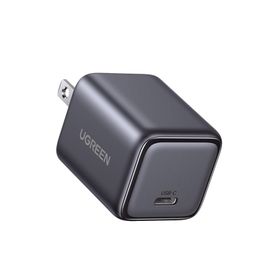 cargador mini de 30w  1 usbc de carga rápida  tecnologia gan ii  carga inteligente  múltiple protección  mayor eficiencia energ