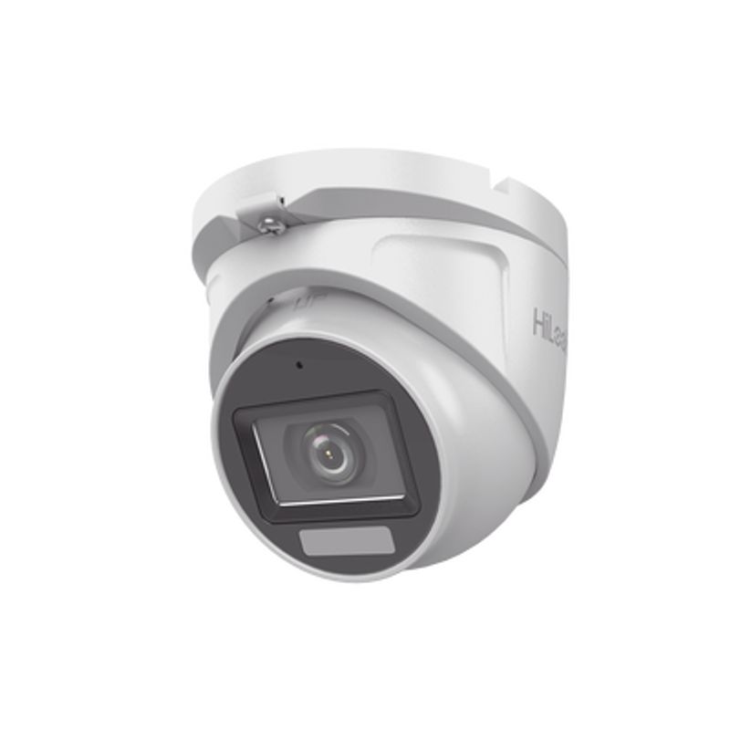 Dual Light  Colorvu Turret Turbohd 3k Megapixel / 30 Mts Ir  20 Mts Luz Blanca/ Lente 2.8 (105° De Visión) / Exterior Ip66 / Aud