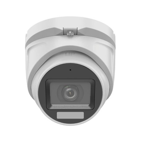 Dual Light  Colorvu Turret Turbohd 3k Megapixel / 30 Mts Ir  20 Mts Luz Blanca/ Lente 2.8 (105° De Visión) / Exterior Ip66 / Aud