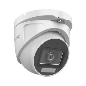 dual light  colorvu turret turbohd 3k megapixel  30 mts ir  20 mts luz blanca lente 28 105° de visión  exterior ip66  audio por
