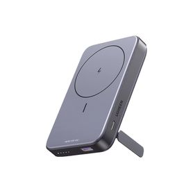 power bank magsafe de 10000mah nexode  20w  1 usbc  1 usba  carga rápida bidireccional  soporta modo standby  soporte plegable 