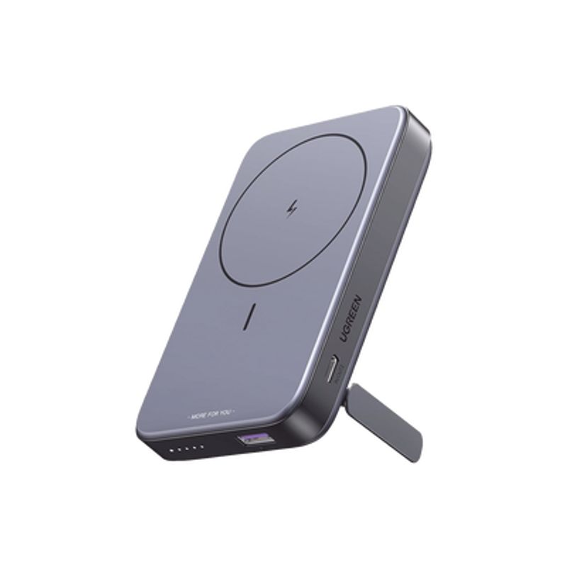 Power Bank Magsafe De 10000mah Nexode  20w  1 Usbc  1 Usba  Carga Rápida Bidireccional  Soporta Modo Standby  Soporte Plegable  