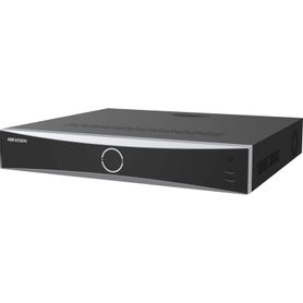 acuseek nvr 12 megapixel 4k  32 canales ip  16 puertos poe  acusense  reconocimiento facial  pos  4 bahias de disco duro  hdmi 