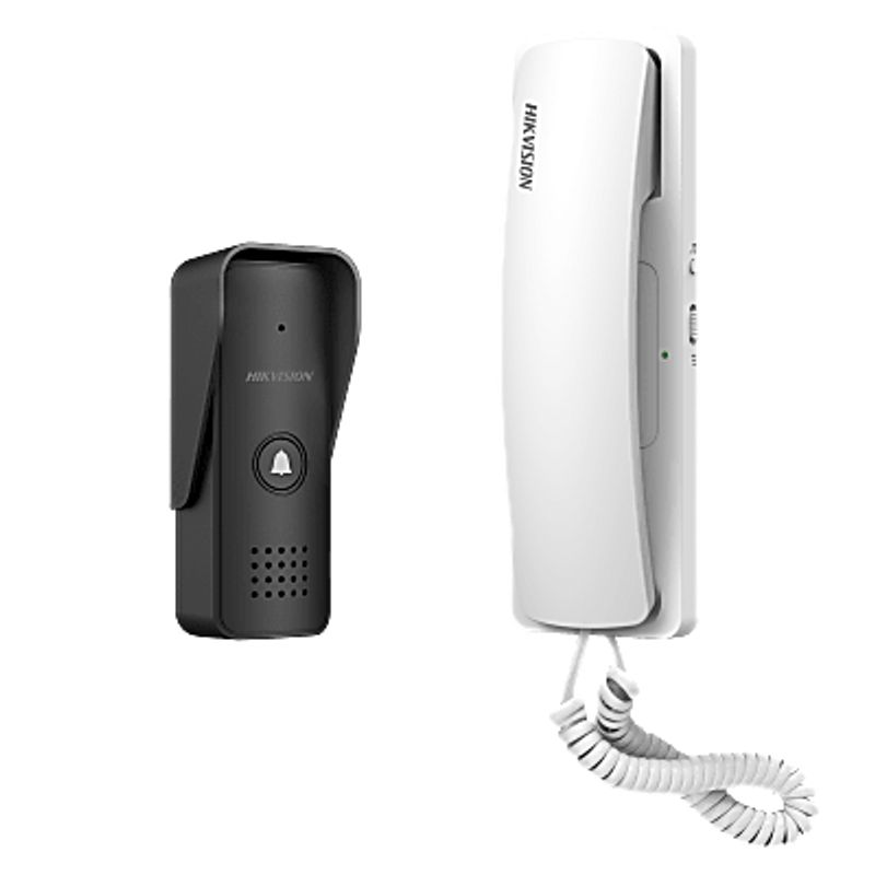 Kit De Audioportero Analógico A 2 Hilos / Apertura De 2 Puertas / Diferentes Tonos Y Volúmenes De Timbre Kit De Audioportero Analógico A 2 Hilos / Apertura De 2 Puertas / Diferentes Tonos Y Volúmenes De Timbre