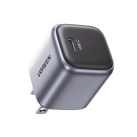 cargador mini de 20w  1 usbc de carga rápida  tecnologia gan ii  carga inteligente  múltiple protección   mayor eficiencia ener