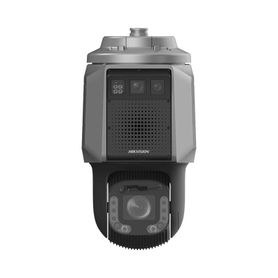 cámara ptz con radar triple cámara integrada  detección de intrusión por radar  rango de detección 500 m  32x zoom óptico  ip67