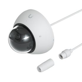 cámara unifi protect g5 ai dome blanco para interior o exterior 4k 8mpx ángulo 1099° visión nocturna ir hasta 40m detecciones i