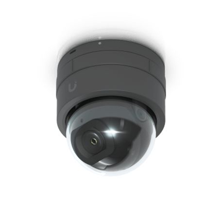 cámara ip unifi g5 domo ultra color negro bajo perfil para interior 2k 4mpx ángulo amplio 1024° visión nocturna ir hasta 20mts 
