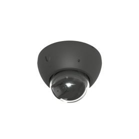 cámara unifi protect g5 ai dome negro para interior o exterior 4k 8mpx ángulo 1099° visión nocturna ir hasta 40m detecciones in