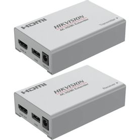 kit extensor de video y audio por hdmi  hasta 120 metros 30 hz y 60 metros 60 hz de distancia con cat 6  soporta resolución 4k 