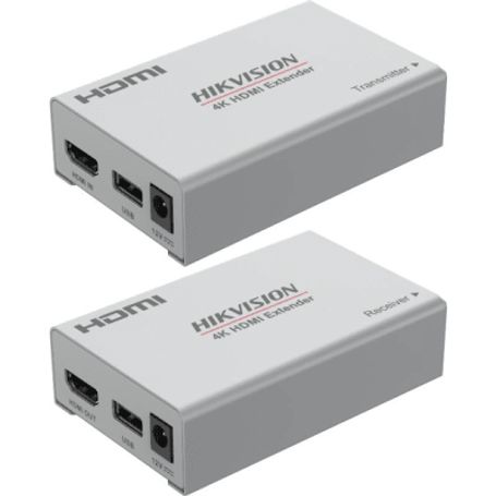 kit extensor de video y audio por hdmi  hasta 120 metros 30 hz y 60 metros 60 hz de distancia con cat 6  soporta resolución 4k 
