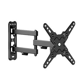 soporte de pared articulado para pantallas o monitores  compatibilidad vesa 75x75  200x200  hasta 43 pulgadas  capacidad máxima