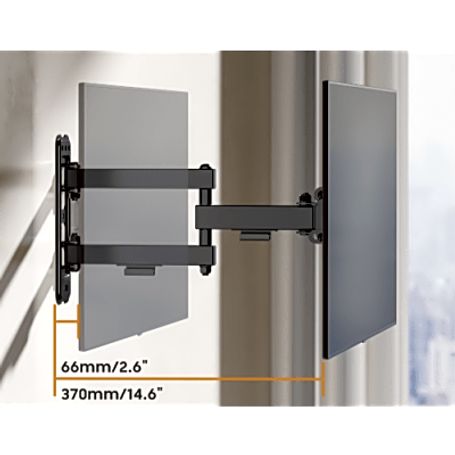 Soporte De Pared Articulado Para Pantallas O Monitores Compatibilidad Vesa 75x75 200x200 / Hasta 43 Pulgadas Capacidad Máxima Soporte De Pared Articulado Para Pantallas O Monitores Compatibilidad Vesa 75x75 200x200 / Hasta 43 Pulgadas Capacidad Máxima