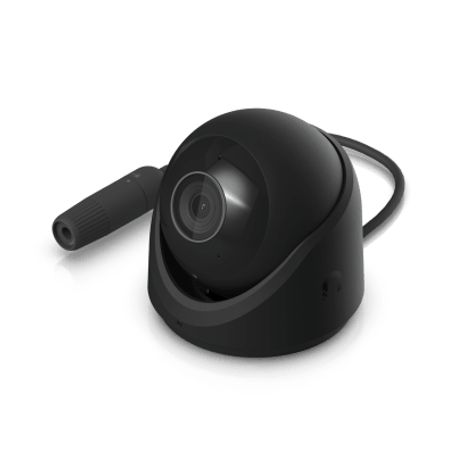 Cámara De Seguridad Turret Color Negro / Alimentación Poe/ Resistente A Manipulaciones Ik04/ Sensor De Imagen 1/1.8 8mp/ Ajuste 