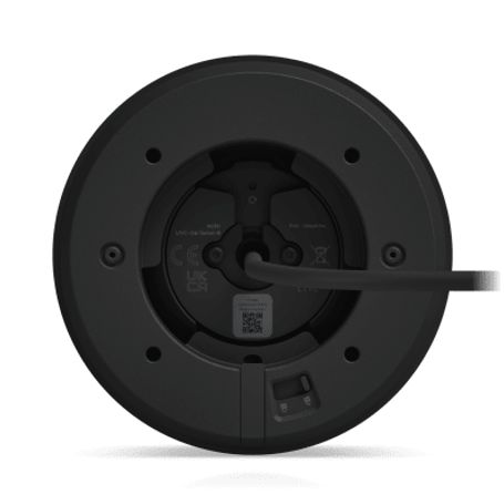 Cámara De Seguridad Turret Color Negro / Alimentación Poe/ Resistente A Manipulaciones Ik04/ Sensor De Imagen 1/1.8 8mp/ Ajuste 