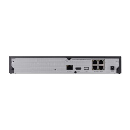 Nvr 8 Megapixel / 4 Canales / H.265 / P2p Wisenet / 4 Puertos Poe 