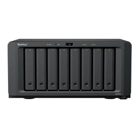 nas diskstation ds1825  8 bahias  amd ryzen v1500b  8 gb ddr4 ecc  hasta 2239 mbs lectura  2 puertos 25gbe  expansión pcie 30  