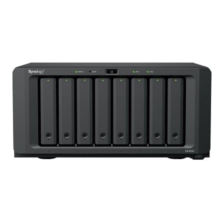 Nas Diskstation Ds1825  8 Bahias  Amd Ryzen V1500b  8 Gb Ddr4 Ecc  Hasta 2239 Mb/s Lectura  2 Puertos 2.5gbe  Expansión Pcie 3.0