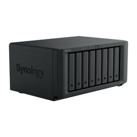 nas diskstation ds1825  8 bahias  amd ryzen v1500b  8 gb ddr4 ecc  hasta 2239 mbs lectura  2 puertos 25gbe  expansión pcie 30  