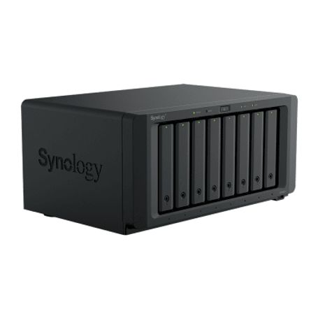 Nas Diskstation Ds1825  8 Bahias  Amd Ryzen V1500b  8 Gb Ddr4 Ecc  Hasta 2239 Mb/s Lectura  2 Puertos 2.5gbe  Expansión Pcie 3.0