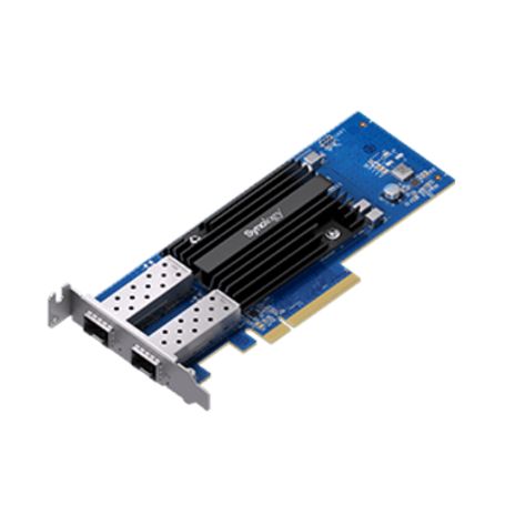 adaptador de red sfp28 de 25 gbe de doble puerto  compatible con synology  pcie 30 x8  sfp28 sr y lr  link aggregation  garanti