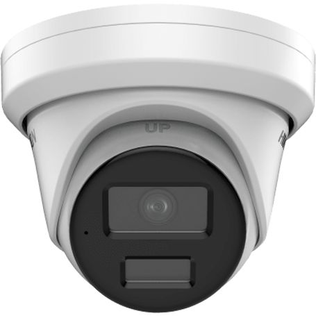 Turret Ip 4 Megapixel / Lente 4 Mm / Dual Light (40 Mts Ir  40 Mts Luz Blanca / Darkfighter S / Microfono Integrado /  Exterior 