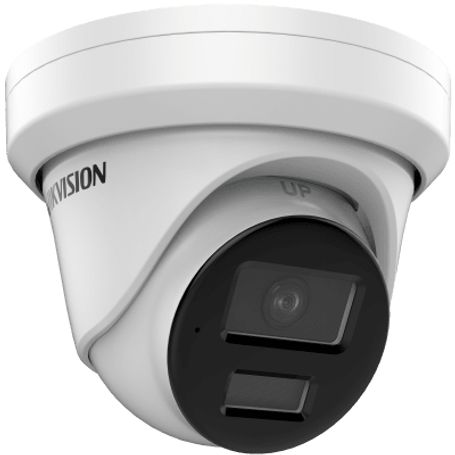 Turret Ip 4 Megapixel / Lente 4 Mm / Dual Light (40 Mts Ir  40 Mts Luz Blanca / Darkfighter S / Microfono Integrado /  Exterior 