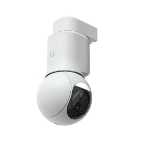 Cámara Unifi Protect G6 Ptz Color Blanco Doble Lente 4k Zoom Hibrido 10x Motor Ai Multitops Visión Nocturna Ir 30m Audio Bidirec