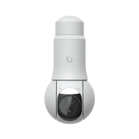 Cámara Unifi Protect G6 Ptz Color Blanco Doble Lente 4k Zoom Hibrido 10x Motor Ai Multitops Visión Nocturna Ir 30m Audio Bidirec